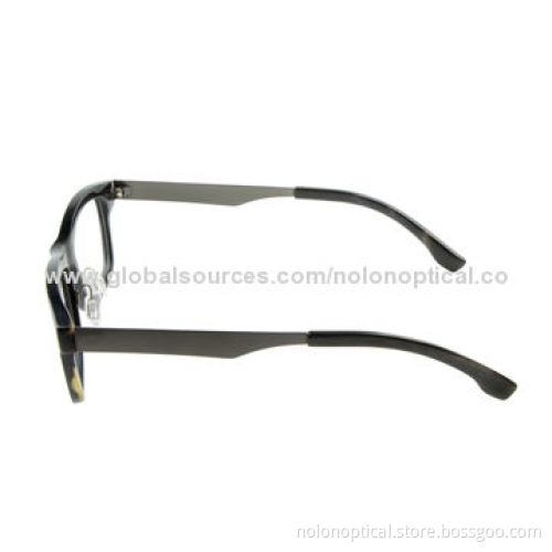 Promotional Beautiful Retro Natural Buffalo Horn Eyeglasses Frame, OEM/ODM Orders Welcomed